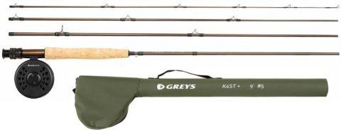 Greys K4ST, KST+ and KSTX Fly Fishing Combo Outfits