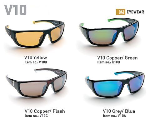 Loop Eyewear Polarised Fishing Sunglasses, V10, X10