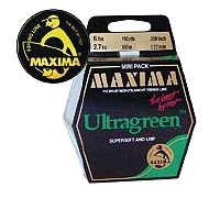 Maxima Fishing Line Mini Pack, Ultragreen