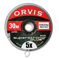 Orvis Super Strong Plus Tippet in 30 and 100 metre spools